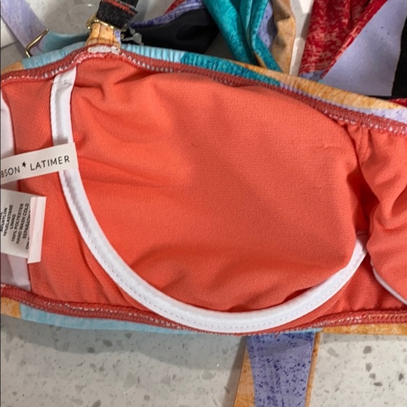 Gibson Latimer Colorful Bikini Top XS - Picture 5 of 5